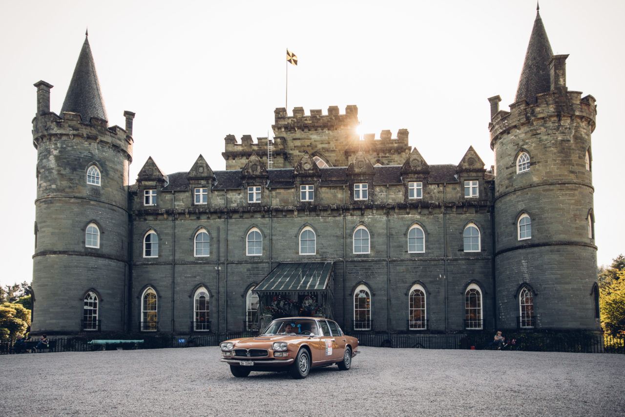 Maserati_International_Rally_2019_Inveraray Castle_Maserati Quattroporte