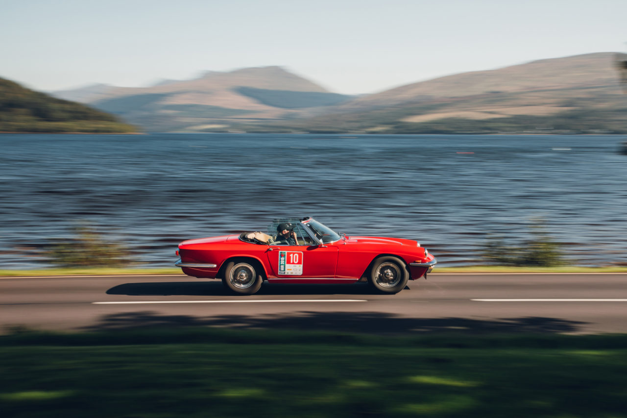 Maserati_International_Rally_2019_Loch Fyne Inveraray Castle_Mistral Spyder